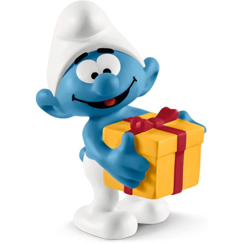 Schleich Smurfs – Smurf with Present