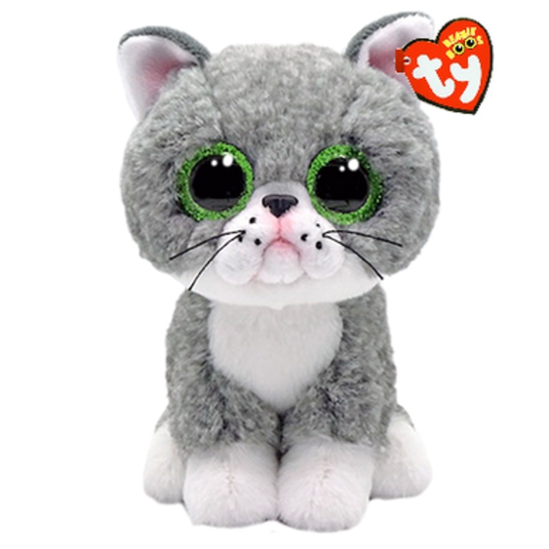 TY Beanie Boos Regular – Fergus the Grey Cat