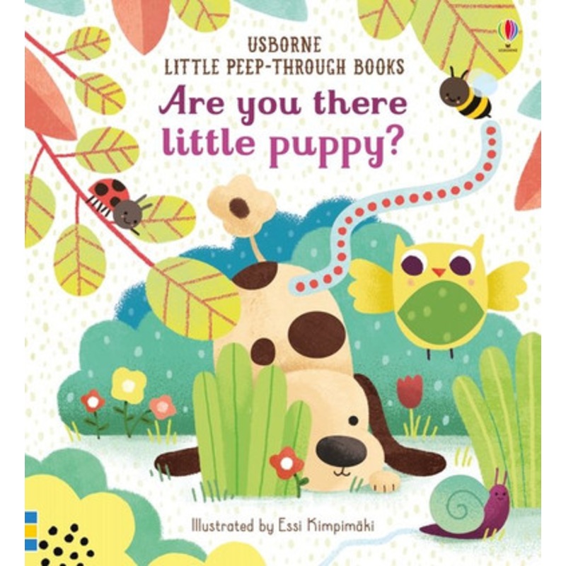 Usborne – Are You There Little Puppy? Little Peep-Through Book