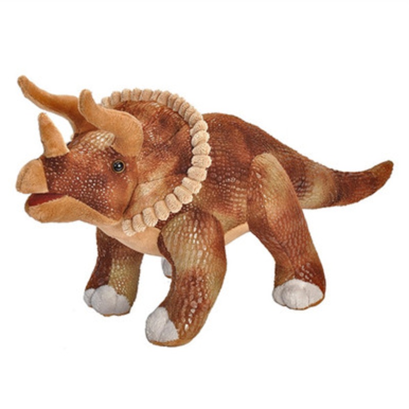 Wild Republic – Dinosauria Triceratops Plush – 17