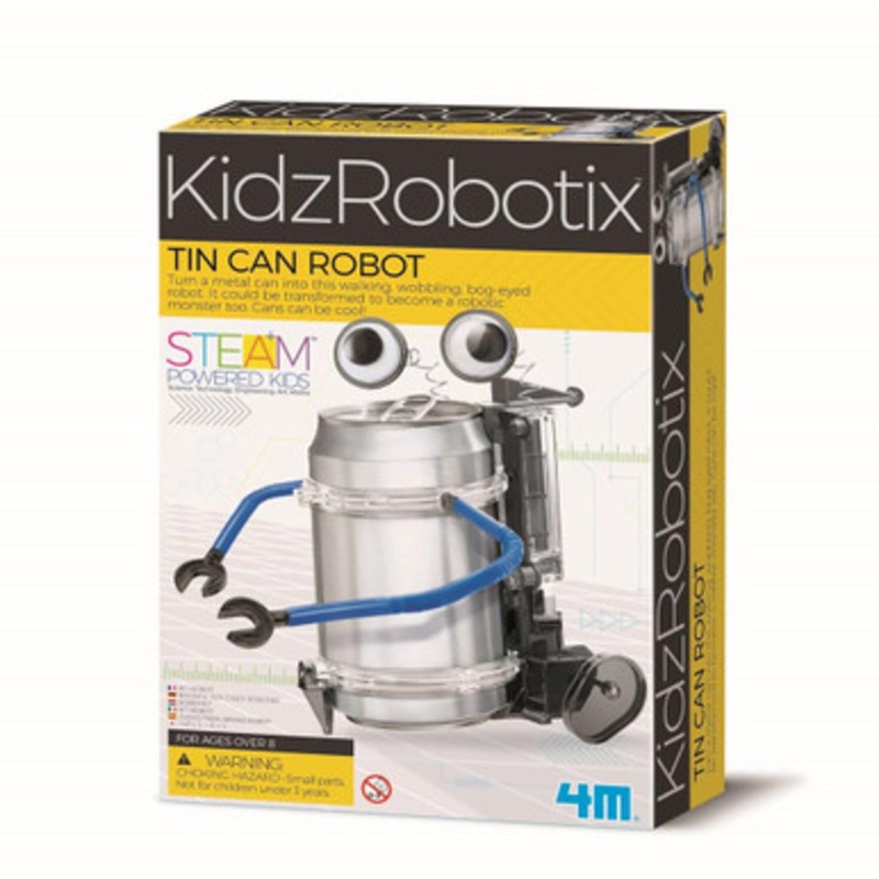 4M KidzRobotix – Tin Can Robot – STEAM Powered Kids