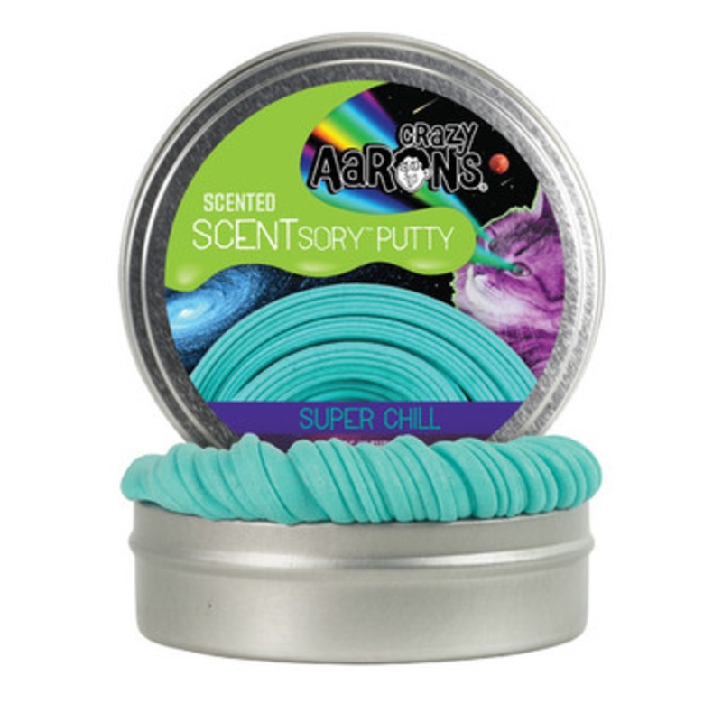 Crazy Aaron’s Sweet Menthol Scented SCENTsory Putty – Super Chill 2.75 Tin