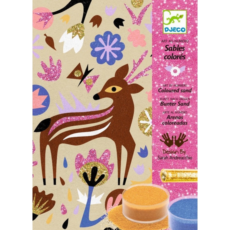 Djeco Sand and Glitter Art – Woodland Wonderland