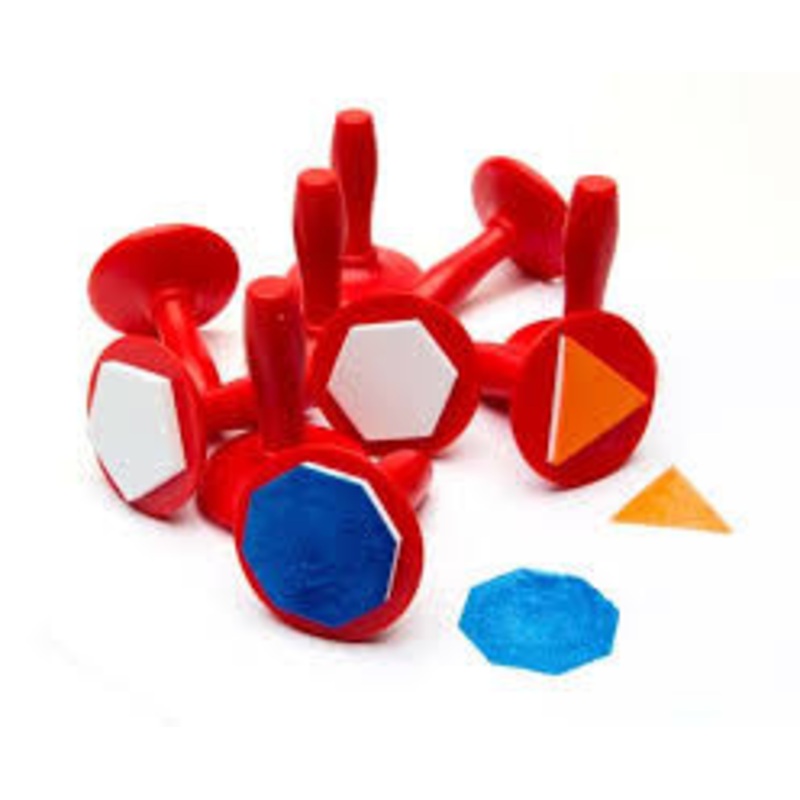 Educational Colours – Paint Stampers Geometric Shape Set of 10