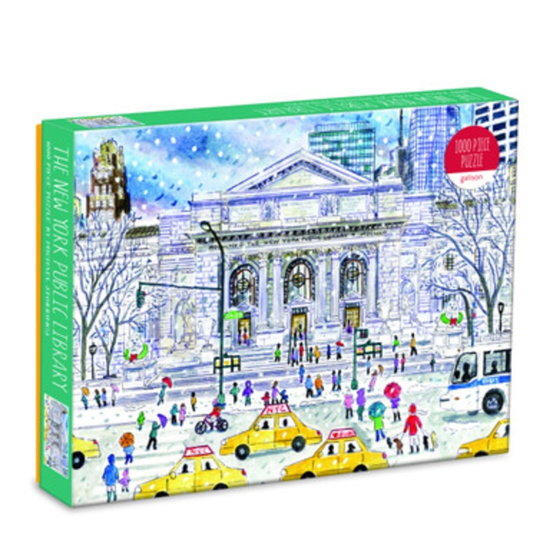 Galison 1000pc – New York Public Library Puzzle by Michael Storrings