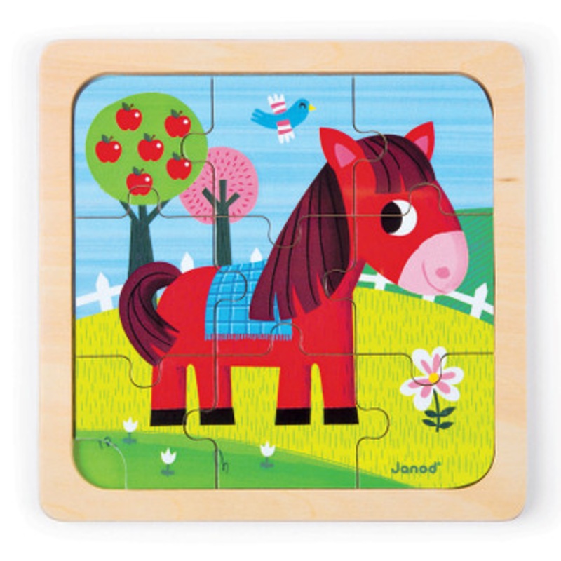 Janod – Tornado Horse Puzzle