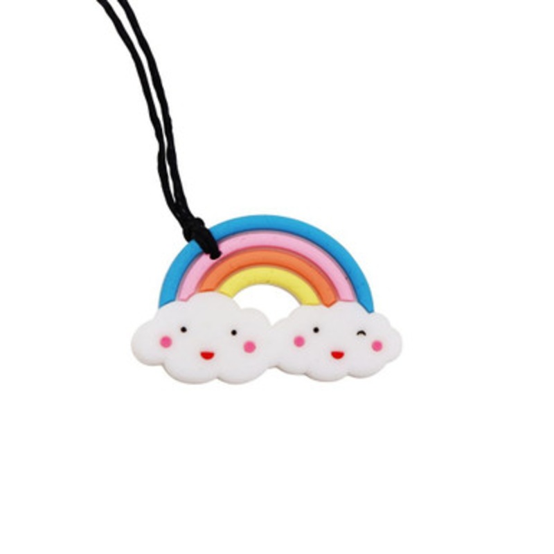 Jellystone Chewelry – Rainbow Pendant – Pastel