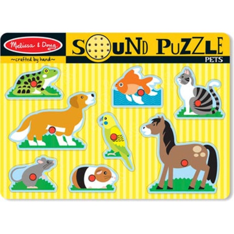 Melissa & Doug Pets Sound Puzzle