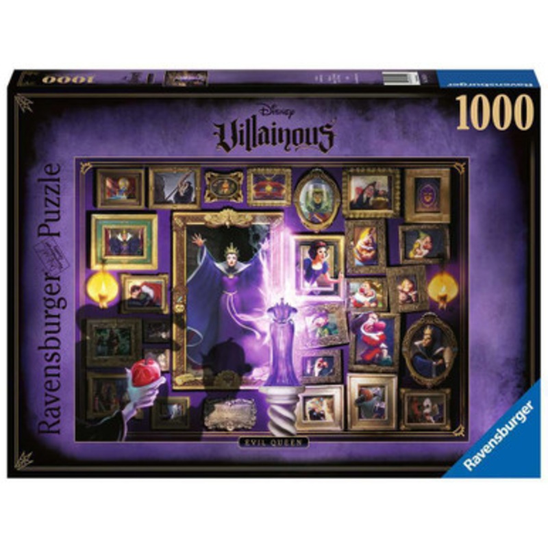 Ravensburger 1000pc – Disney Villainous Evil Queen Puzzle