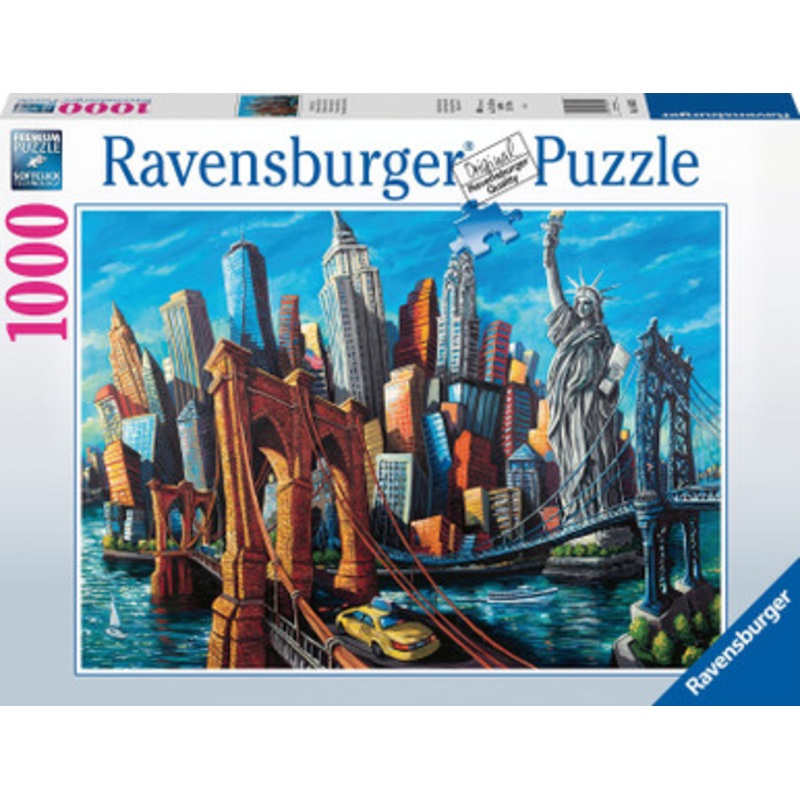 Ravensburger 1000pc – Welcome to New York Puzzle