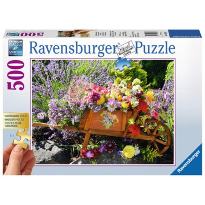 Ravensburger 500pc – Summer Bouquet ‘Bigger Pieces’ Puzzle