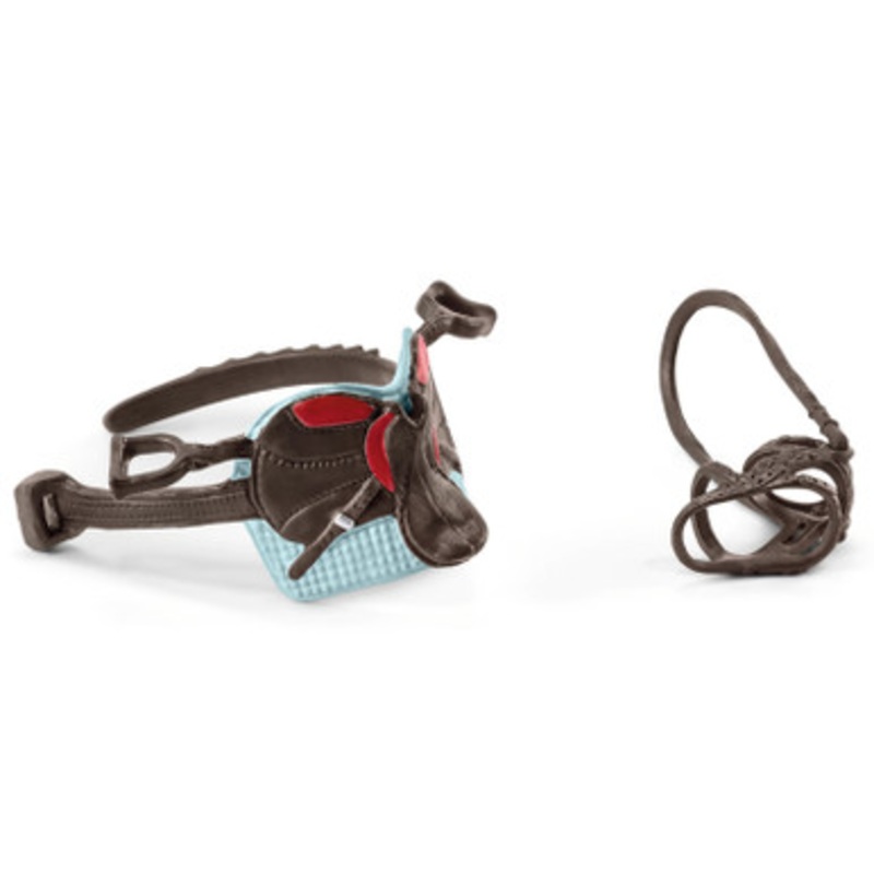 Schleich – Saddle & bridle Hannah & Cayenne 42489
