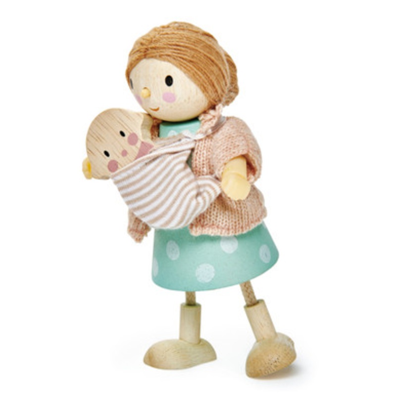 Tender Leaf Toys – Flexible Limbs Mrs Goodwood & Baby