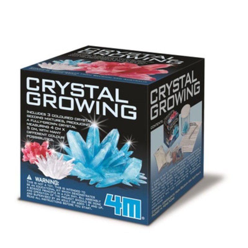4M – Crystal Growing Kit – Blue, Red, White