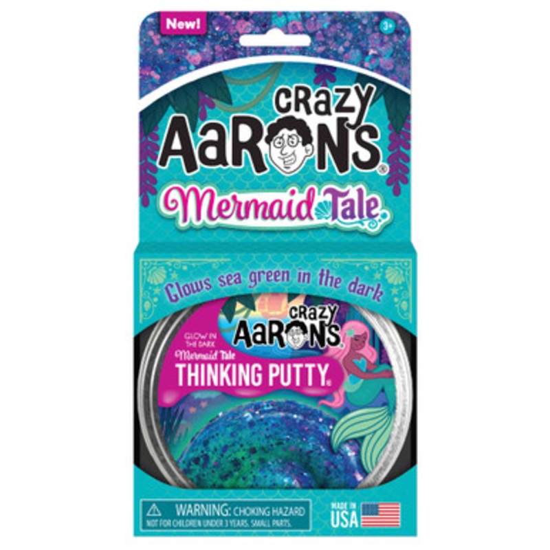 Crazy Aaron’s Thinking Putty – Mermaid Tale 4 Tin
