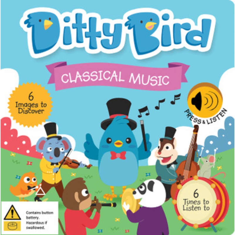 Ditty Bird – Classical Music Board Book