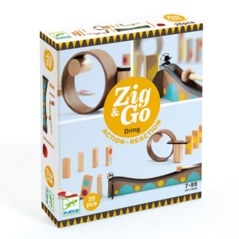 Djeco – Zig & Go Dring – 25pc Set
