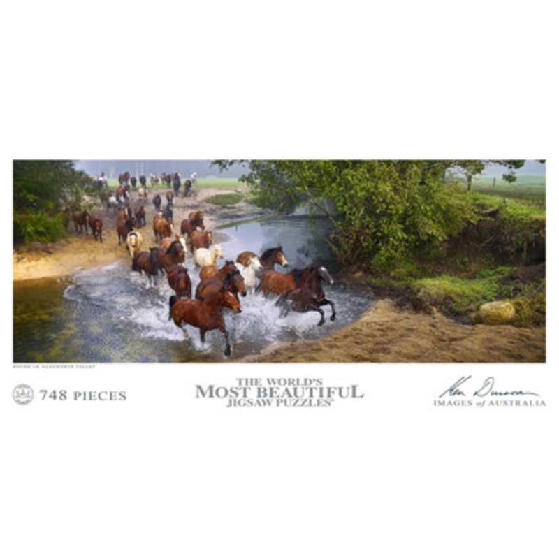 Ken Duncan 748pc – Round Up, Glenworth Valley Puzzle