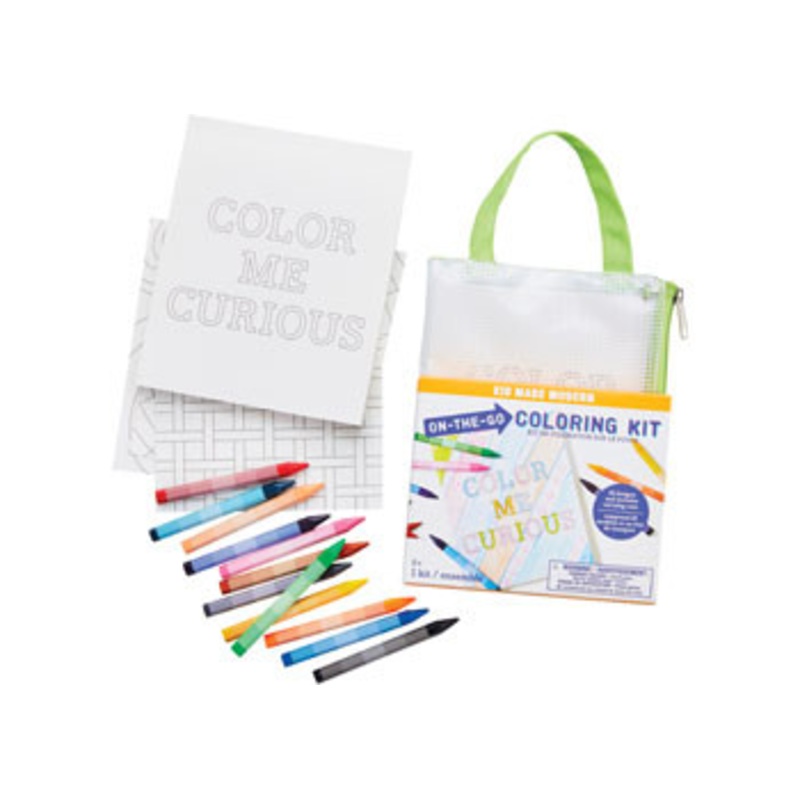 Kid Made Modern – On-The-Go Colouring Kit