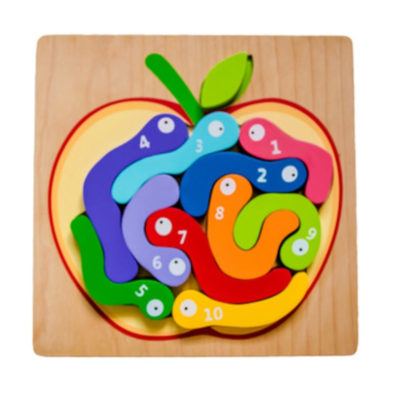 Kiddie Connect – 123 Worm Puzzle