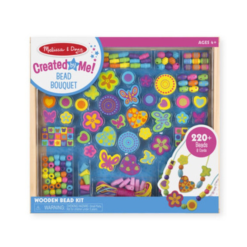 Melissa & Doug – Bead Bouquet Wooden Bead Kit
