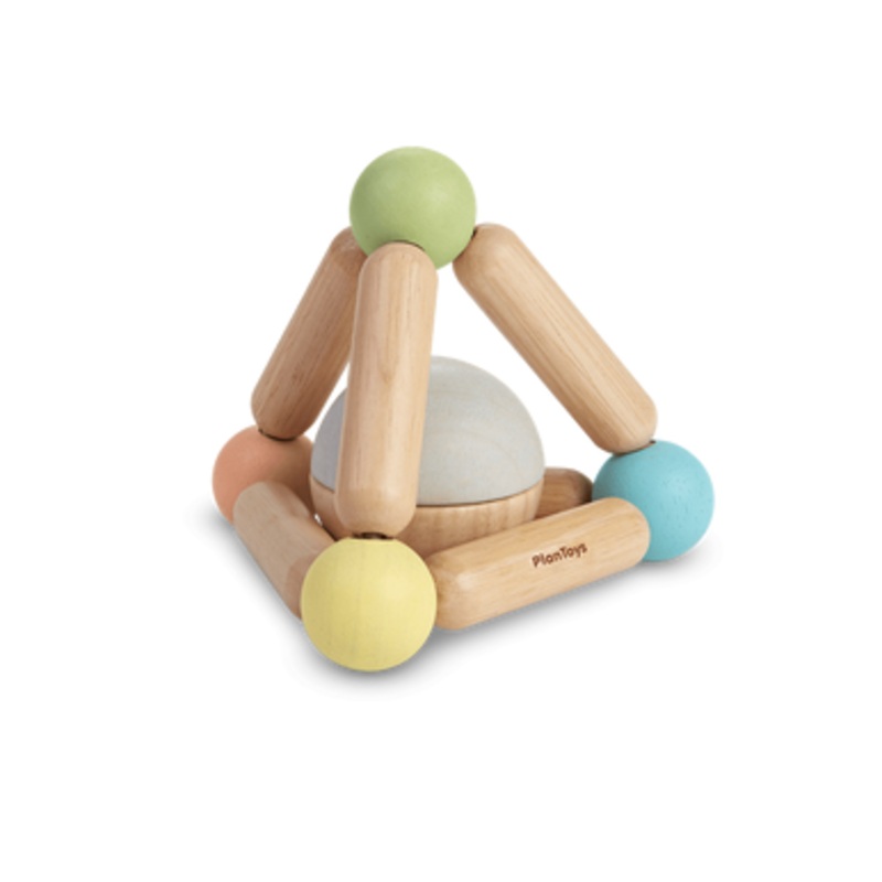 PlanToys – Triangle Clutching Toy – Pastel