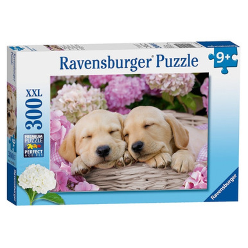 Ravensburger 300pc- Sweet Dogs in a Basket Puzzle