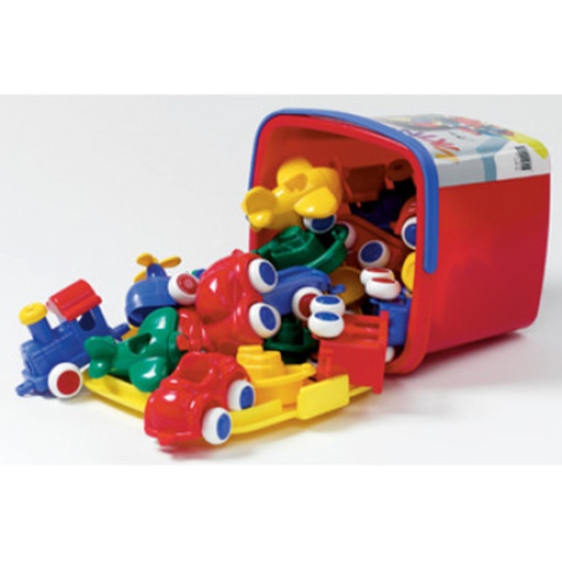 Viking Toys – Chubbies Toy Bucket – 15pcs