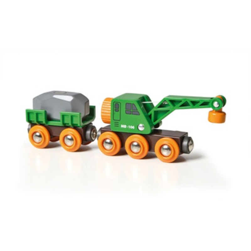 Brio – Clever Crane Wagon and Vehicle