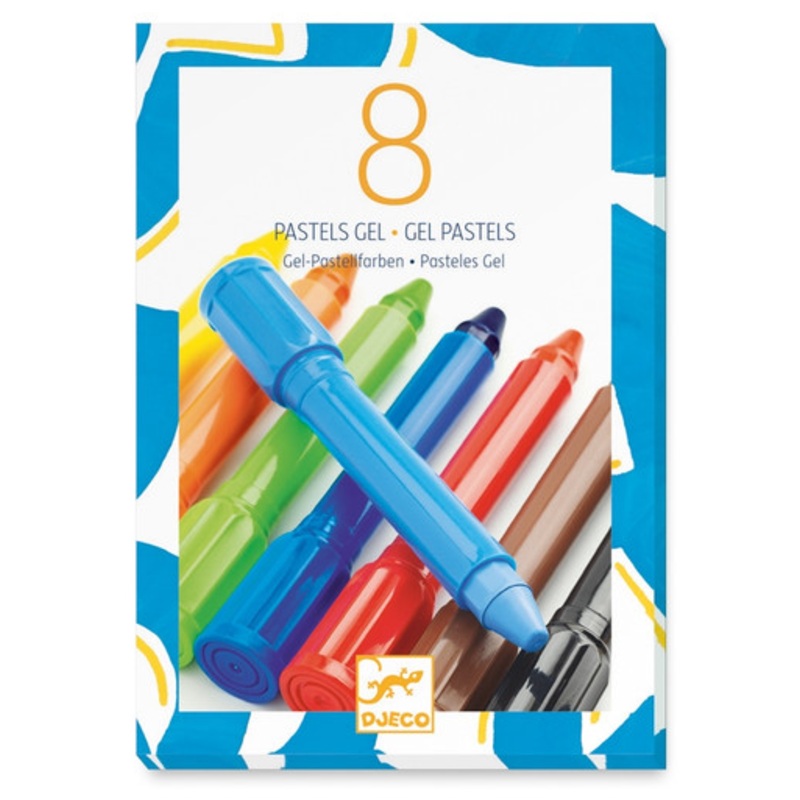 Djeco – Classic Gel Pastels – 8