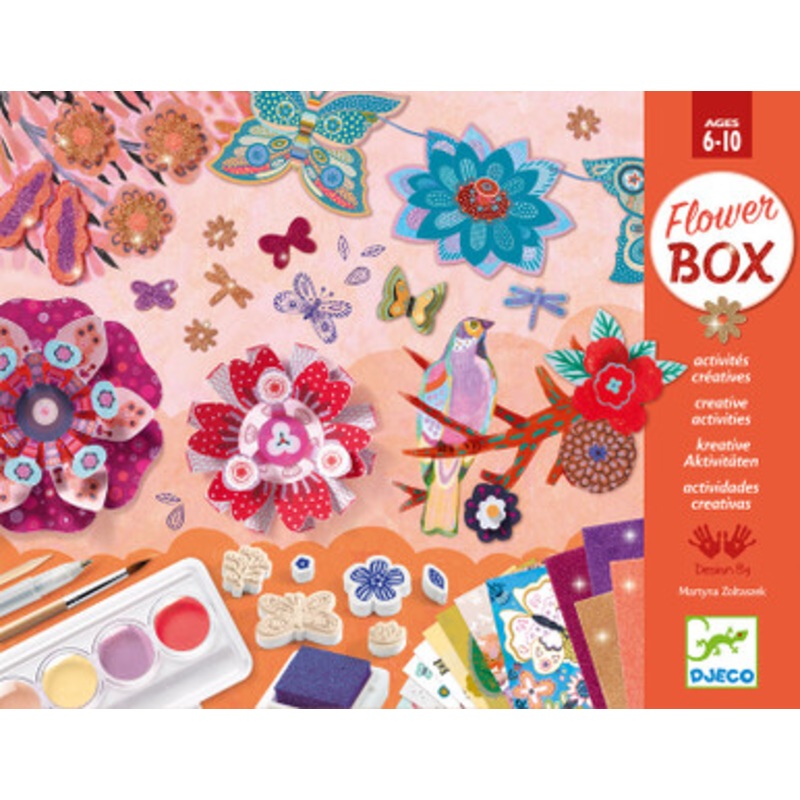 Djeco The Flower Garden Multi Craft Set