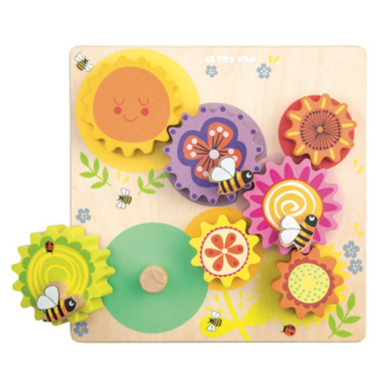Le Toy Van Petilou Gears & Cogs Busy Bee Learning Puzzle