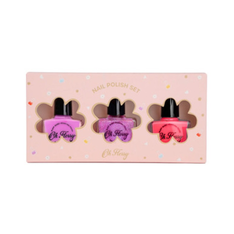 Oh Flossy – Pink Pamper Nail Polish Set