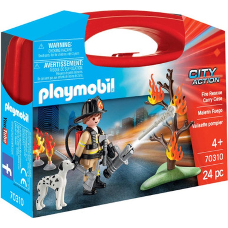 Playmobil City Action – Fire Rescue Carry Case 70310