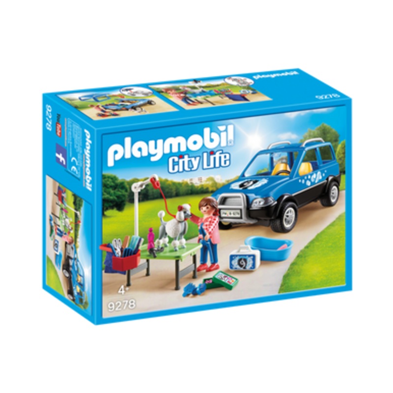 Playmobil City Life – Pet Hotel – Mobile Pet Groomer 9278