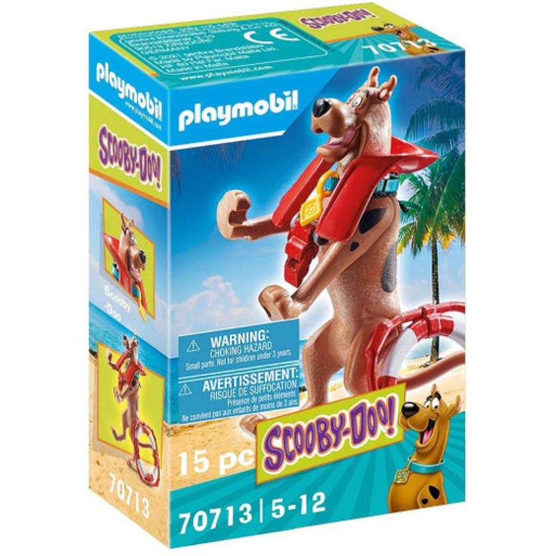 Playmobil SCOOBY-DOO! Collectible Lifeguard Figure 70713