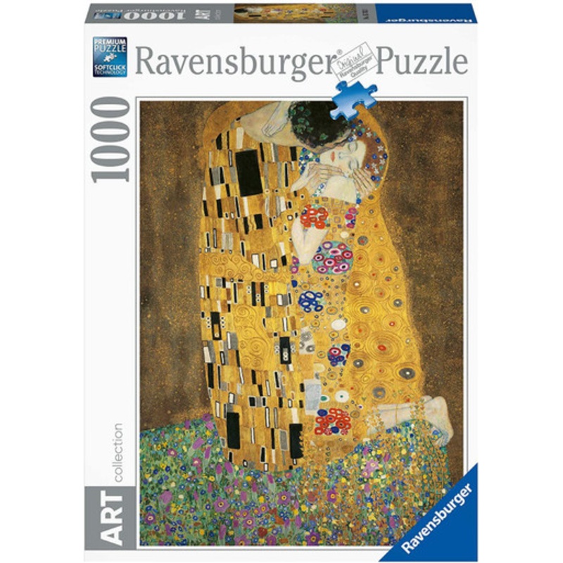 Ravensburger 1000pc – Klimt: The Kiss Puzzle
