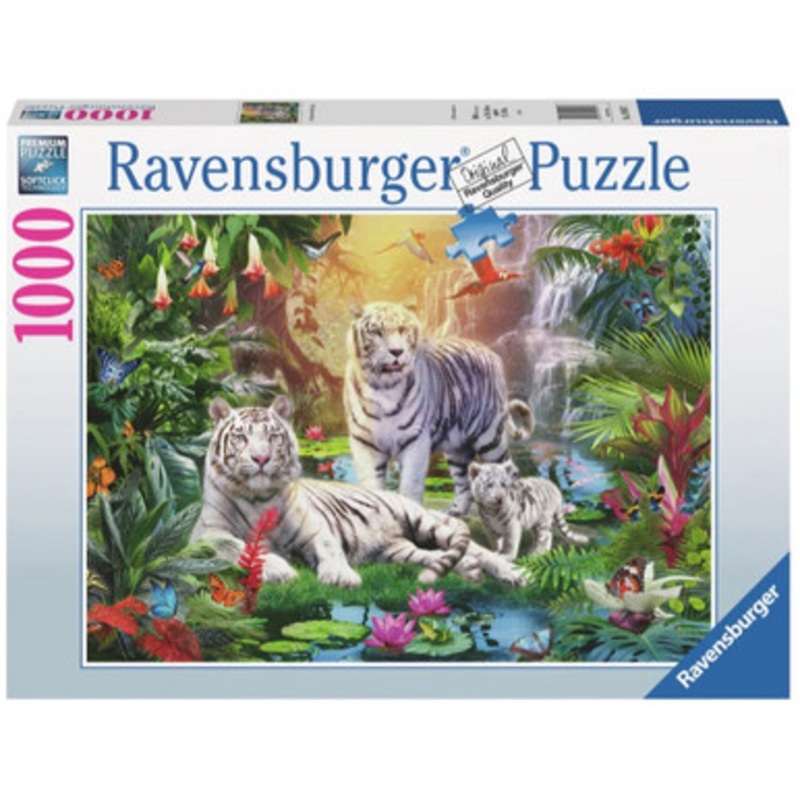 Ravensburger 1000pc – White Tiger Family Puzzle