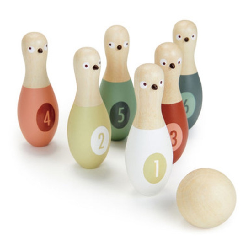 Tender Leaf Toys – Birdie Skittles Bowling Set