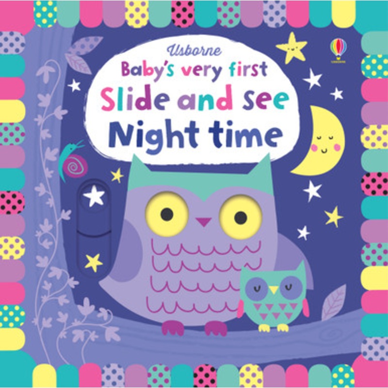 Usborne- Baby’s Very First Slide and See Night Time