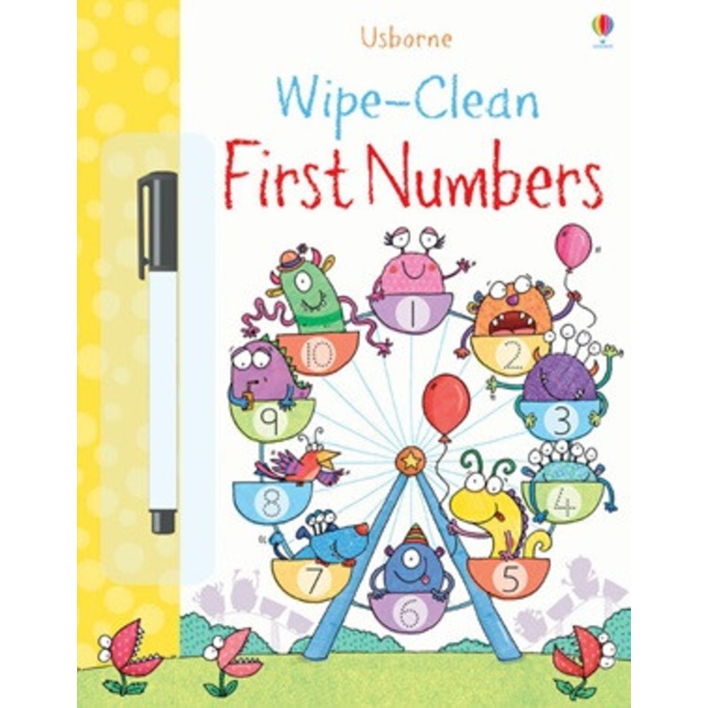 Usborne Wipe-Clean First Numbers Book