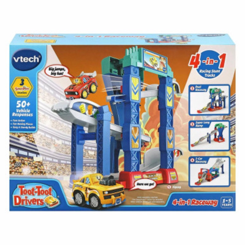 VTech Toot Toot Drivers – 4-in-1 Raceway