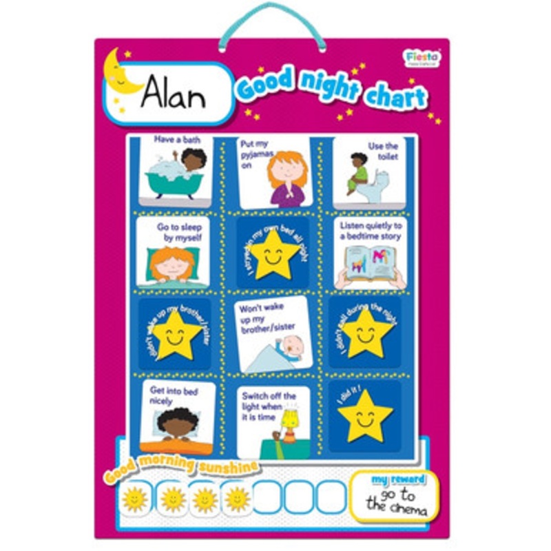 Fiesta Crafts – Magnetic Good Night Chart