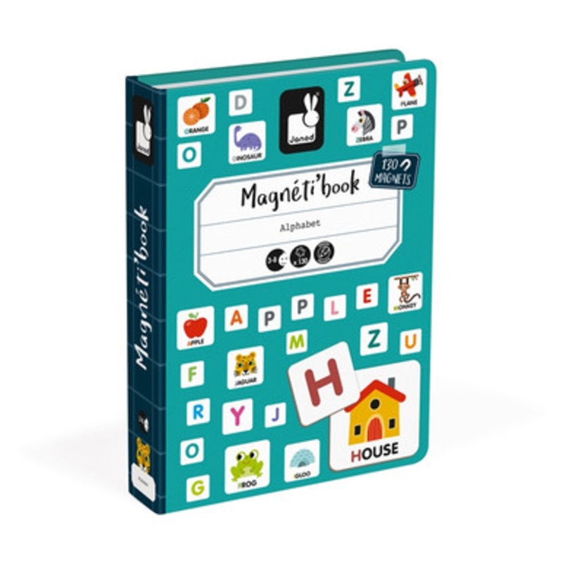 Janod – English Alphabet Magnetibook