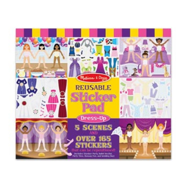 Melissa & Doug – Reusable Sticker Pad – Dress Up