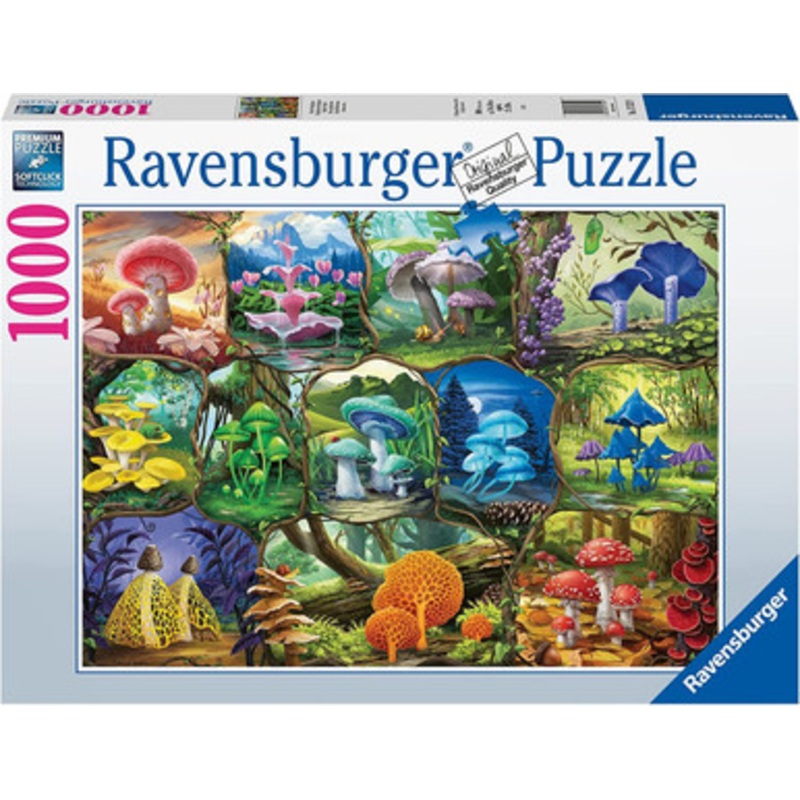 Ravensburger 1000pc – Beautiful Mushrooms Puzzle