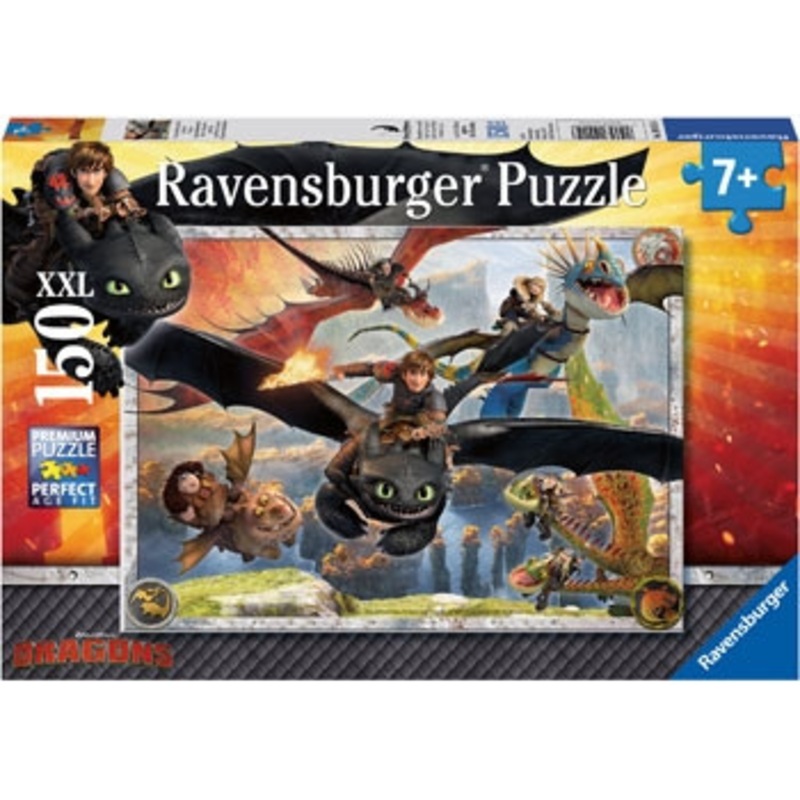 Ravensburger 150pc – How To Train A Dragon – Easily Tamed Dragons Puzzle