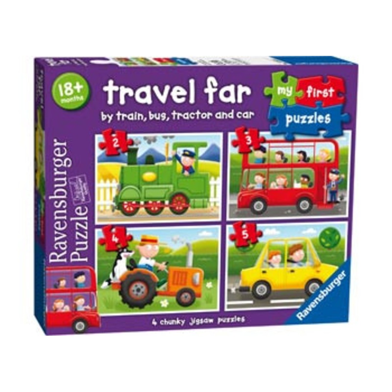 Ravensburger -My First Puzzle 2 3 4 5 pc – Travel Far