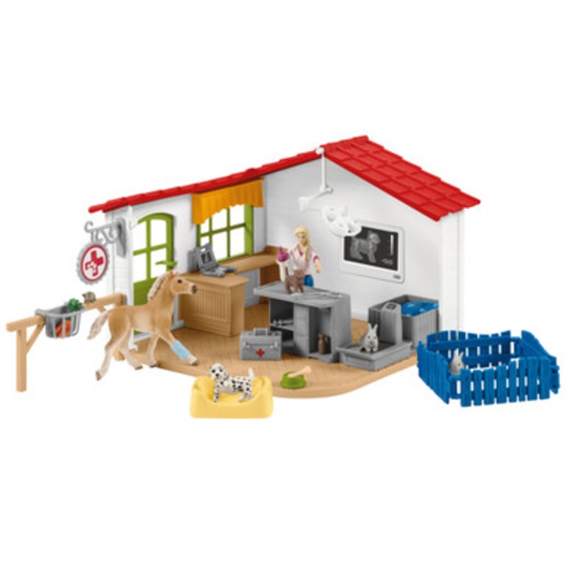 Schleich – Veterinarian Practice with Pets 42502