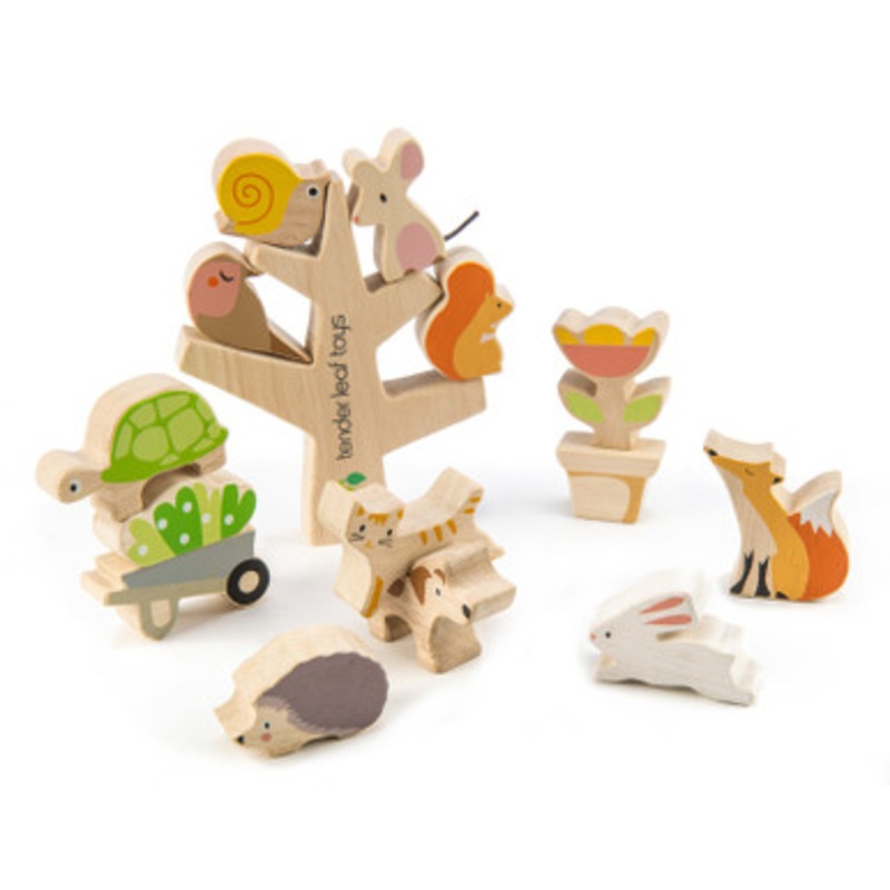 Tender Leaf Toys – Stacking Garden Animal Friends